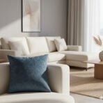 Almofada Decorativa Azul Veludo Premium - Imagem 2