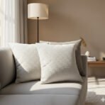 Almofada Decorativa Off-White Texturizada - Imagem 2