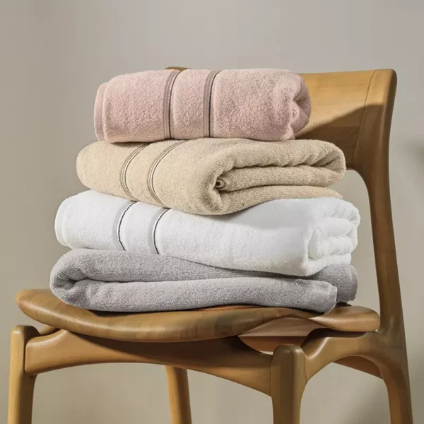 Toalha Plaza Lançamento 100% Algodão – Toque Super Macio e Alta Absorção